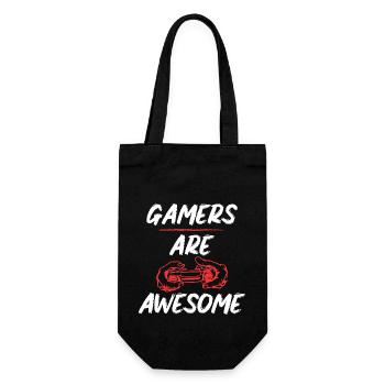 Gamers are Awesome - Sac à bouteille - noir - Devant