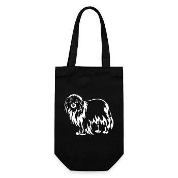 Phalène "Black Edition" - Gift Bag for Bottles - black - Front