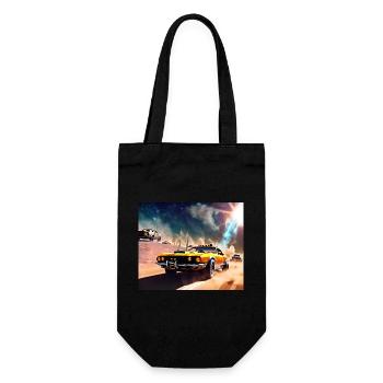Verrückt und wütend #2 - Geschenkbeutel für Flaschen - Schwarz - Vorne