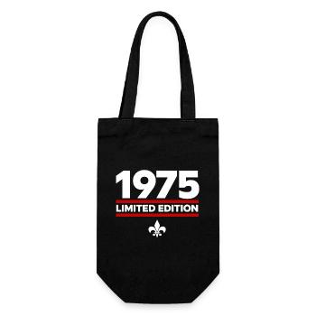 1975 Limited Edition - Gift Bag for Bottles - black - Front