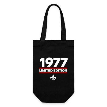 1977 Limited Edition - Gift Bag for Bottles - black - Front