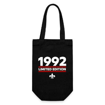 1992 Limited Edition - Gift Bag for Bottles - black - Front