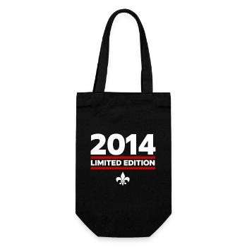 2014 Limited Edition - Gift Bag for Bottles - black - Front