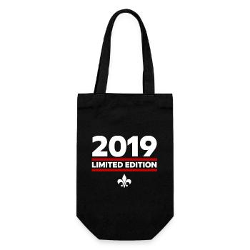 2019 Limited Edition - Gift Bag for Bottles - black - Front