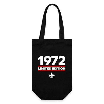 1972 Limited Edition - Gift Bag for Bottles - black - Front