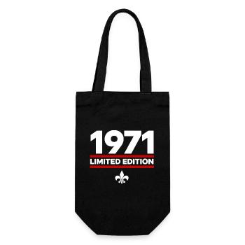 1971 Limited Edition - Gift Bag for Bottles - black - Front