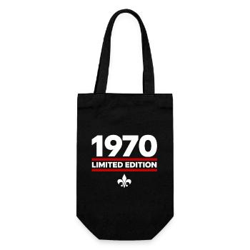 1970 Limited Edition - Geschenkbeutel für Flaschen - Schwarz - Vorne