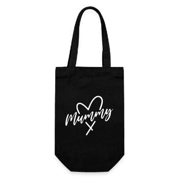 Mummy - Gift Bag for Bottles - black - Front