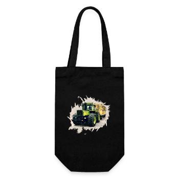 MB trac 1300 TRAC with trailer - Gift Bag for Bottles - black - Front