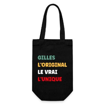 Super Gilles - Sac à bouteille - noir - Devant