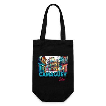 Camagüey, Cuba, Caraïbes, Design - Sac à bouteille - noir - Devant
