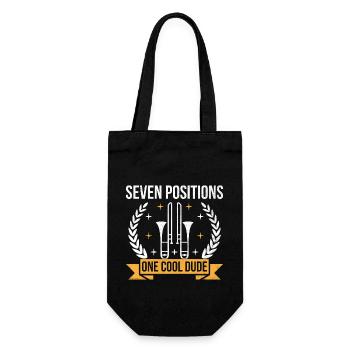 Trombonist Trombone Player Marching Band Trombone - Gift Bag for Bottles - black - Front
