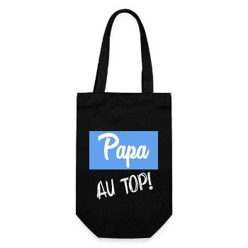 FATHER'S DAY - Gift Bag for Bottles - black - Front