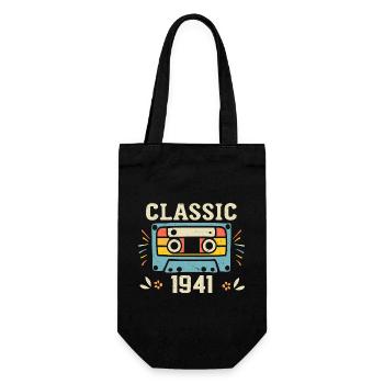 Vintage 1941 Cassette D'anniversaire Rétro 1941 - Sac à bouteille - noir - Devant