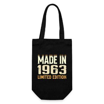 Cadeau Anniversaire 1963 Génial Depuis 1963 Retro - Sac à bouteille - noir - Devant