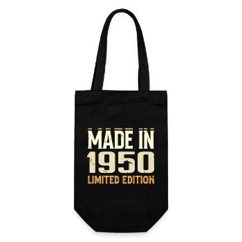 Cadeau Anniversaire 1950 Génial Depuis 1950 Retro - Sac à bouteille - noir - Devant