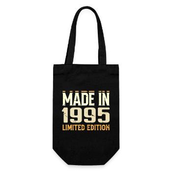 Tolles Geschenk zum Jubiläum von 1995 von 1995 Retro - Geschenkbeutel für Flaschen - Schwarz - Vorne
