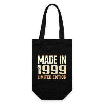 Awesome 1999 Anniversary Gift From 1999 Retro - Gift Bag for Bottles - black - Front