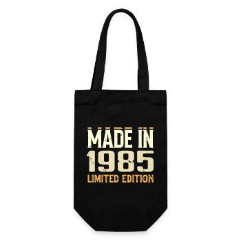 Tolles Geschenk zum Jubiläum 1985 von 1985 Retro - Geschenkbeutel für Flaschen - Schwarz - Vorne