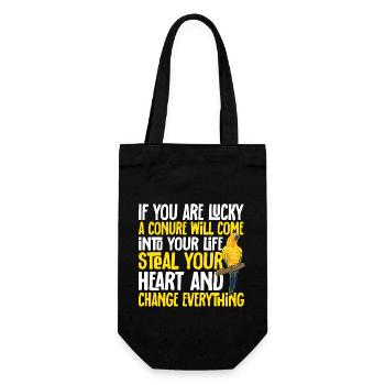 Parakeet, Parrot, Parakeet, Bird - Gift Bag for Bottles - black - Front
