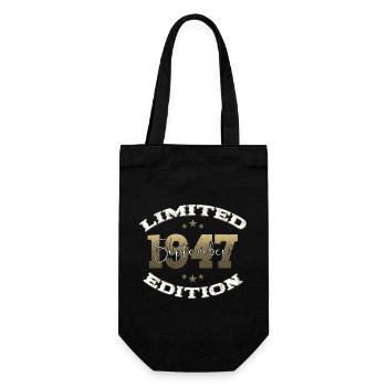 77e anniversaire Original septembre 1947 Volume 47 - Sac à bouteille - noir - Devant
