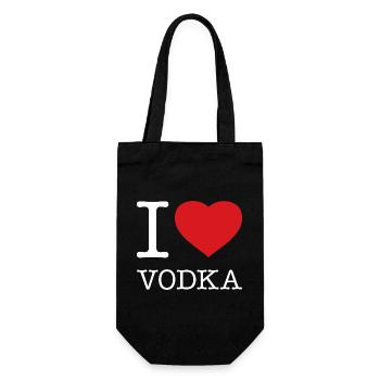 J’ADORE LA VODKA - Sac à bouteille - noir - Devant