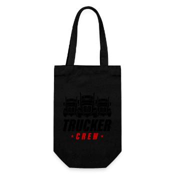 Trucker Crew - Gift Bag for Bottles - black - Front