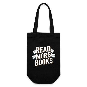 Read More Books - Sac à bouteille - noir - Devant