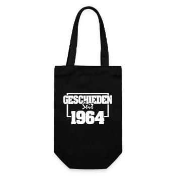 1964 - Geschenkbeutel für Flaschen - Schwarz - Vorne