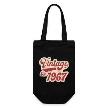 Vintage Est 1967 - Sac à bouteille - noir - Devant