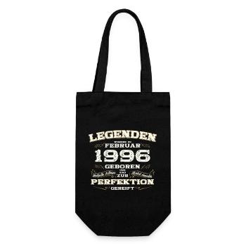 29ème anniversaire cadeau mari Original février 1996 - Sac à bouteille - noir - Devant