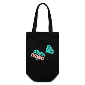 Papa Iva - Gift Bag for Bottles - black - Front
