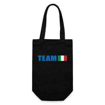 Support-Team Italien - Geschenkbeutel für Flaschen - Schwarz - Vorne
