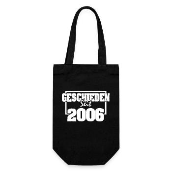Heirat 2006 - Geschenkbeutel für Flaschen - Schwarz - Vorne