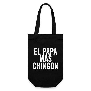 El Papa Mas Chingon - Sac à bouteille - noir - Devant