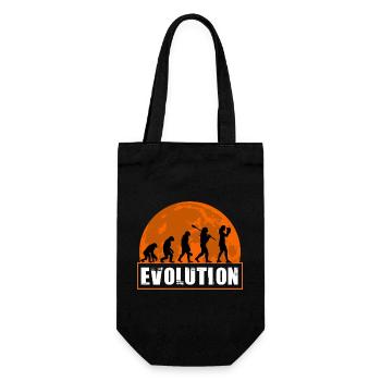 oxing Girl Sports Design – Powerful Female Boxer - Gift Bag for Bottles - black - Front