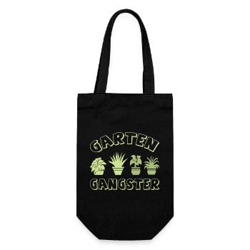 Garden Gardener Gardening Saying Horticulture Plants - Gift Bag for Bottles - black - Front