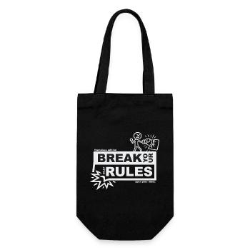 Brise tes règles ridicules - édition sans cadre - Sac à bouteille - noir - Devant