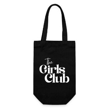 filles, soirée pyjama, girl power - Sac à bouteille - noir - Devant