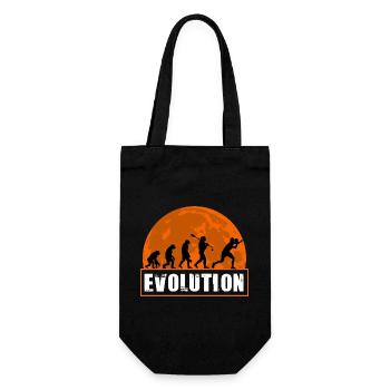 Évolution du tennis de table et du ping-pong - Sac à bouteille - noir - Devant