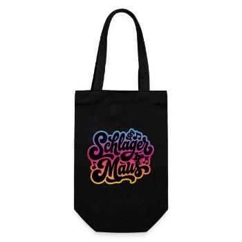 Schlager Maus - Schlagermaus - Schlagermusik - Gift Bag for Bottles - black - Front