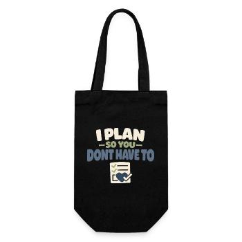 Planificateur d’urgence pour la Provision Familiale - Sac à bouteille - noir - Devant