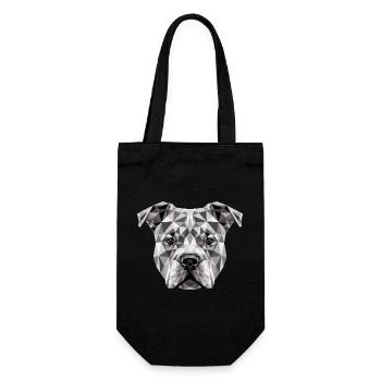 Pitbull Bulldog Pittie American Pitbull Terrier - Sac à bouteille - noir - Devant