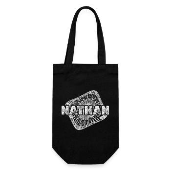 Design - Gift Bag for Bottles - black - Front