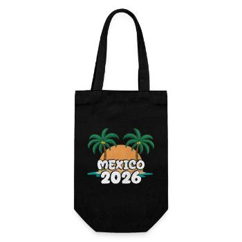Mexico 2026 - Gift Bag for Bottles - black - Front
