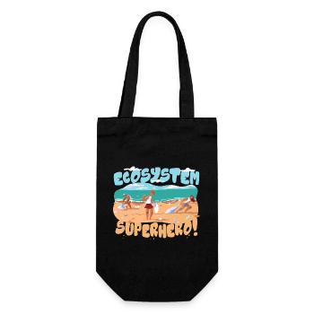 Ecologist Ecology - Gift Bag for Bottles - black - Front