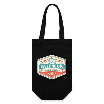 Passez au niveau supérieur - Sac à bouteille - noir - Devant