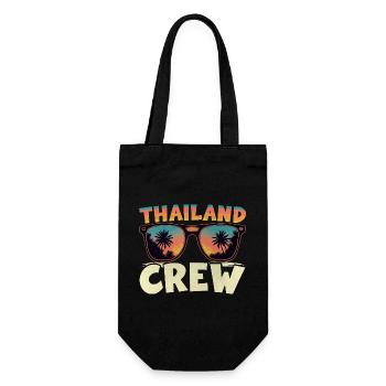 Thailand Crew - Geschenkbeutel für Flaschen - Schwarz - Vorne