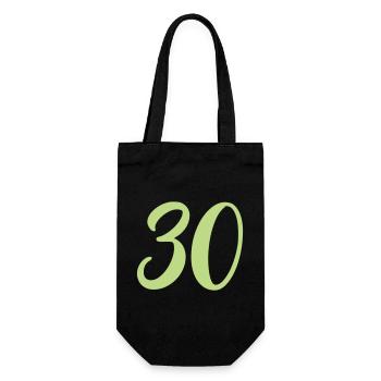 Numéro 30 - Sac à bouteille - noir - Devant