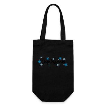 Princesse de glace - Sac à bouteille - noir - Devant